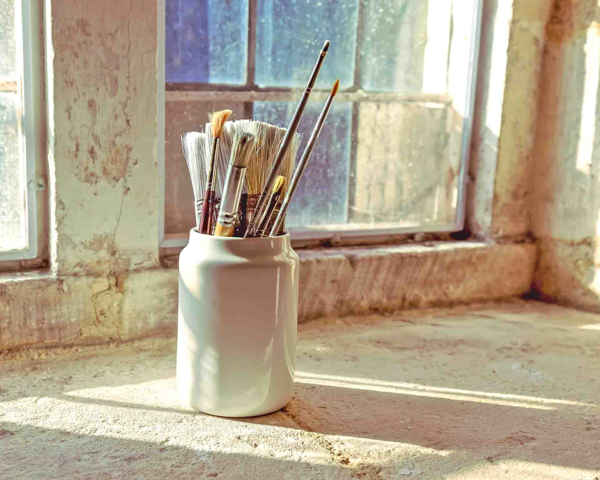 Wallpaper Maker's Set of Paint Brushes