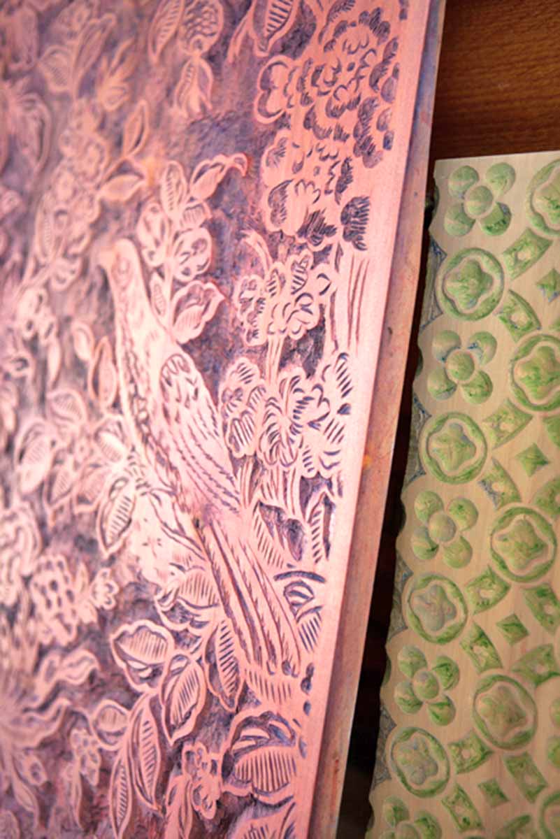 Wallpaper Printing Blocks