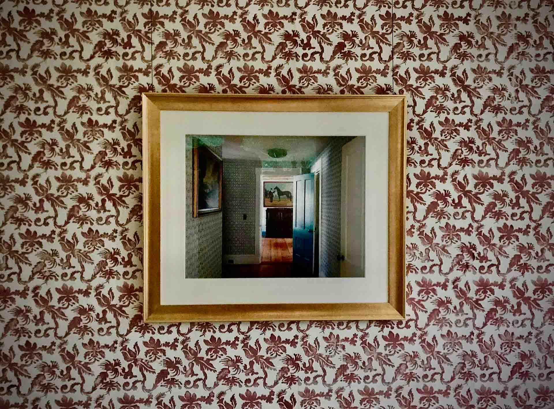 La Mirande Hand Blocked Oar Printed Wallpaper