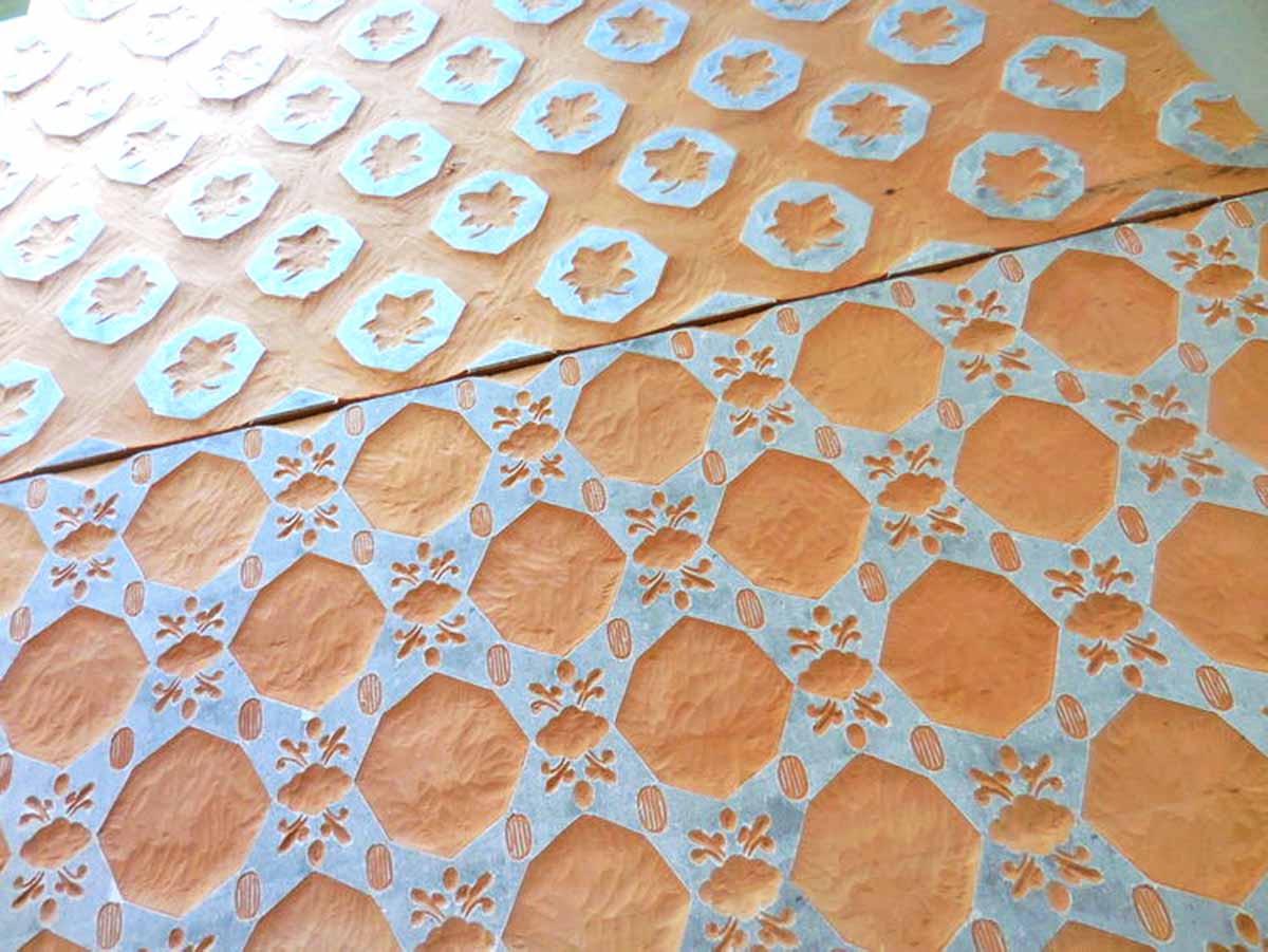 Hand Carved Bespoke Wallpaper Printing Blocks