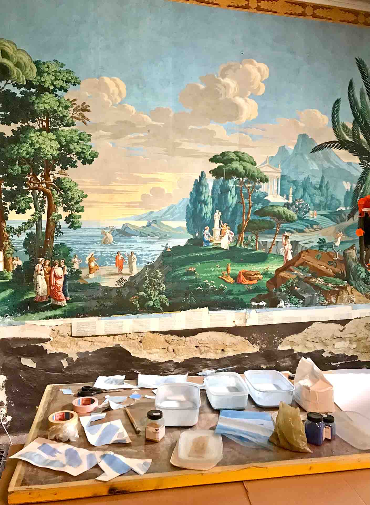 Jardin d'Armide Wallpaper