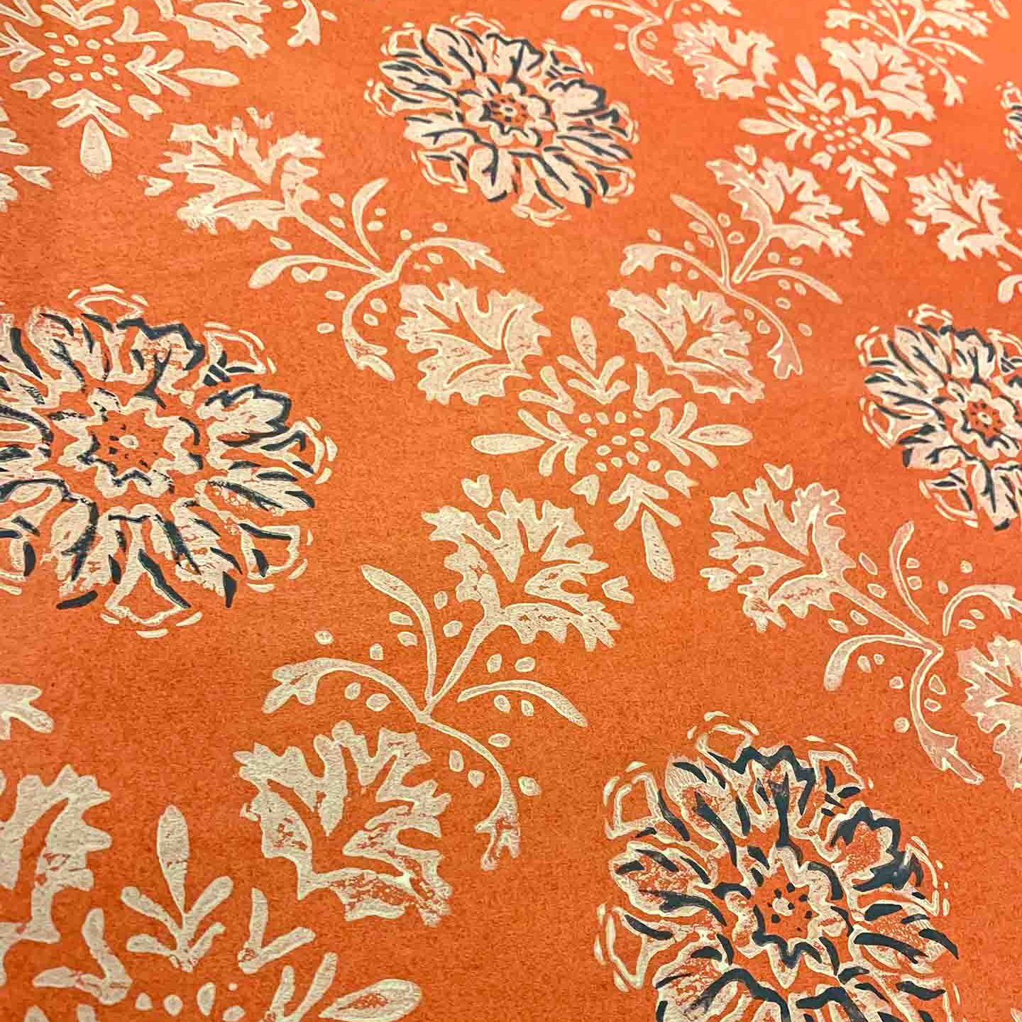 Rose Pattern Bespoke Wallpaper